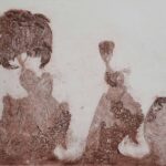 Prinzessin mit Ehrenjungfrauen